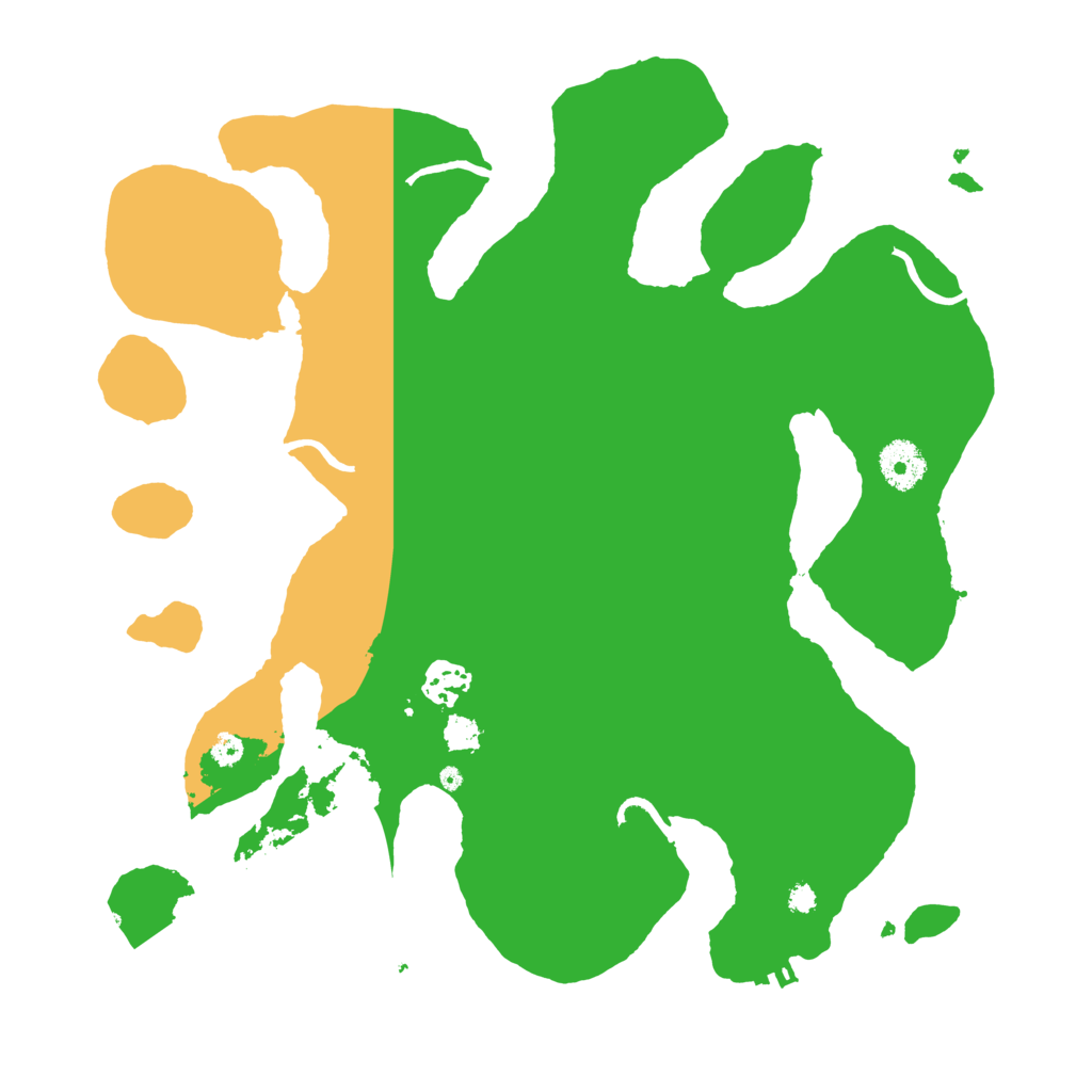 Biome Rust Map: Procedural Map, Size: 3500, Seed: 1662274576