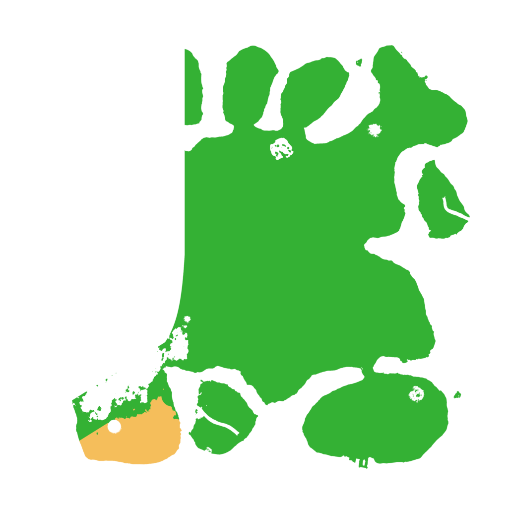 Biome Rust Map: Procedural Map, Size: 3500, Seed: 20210919