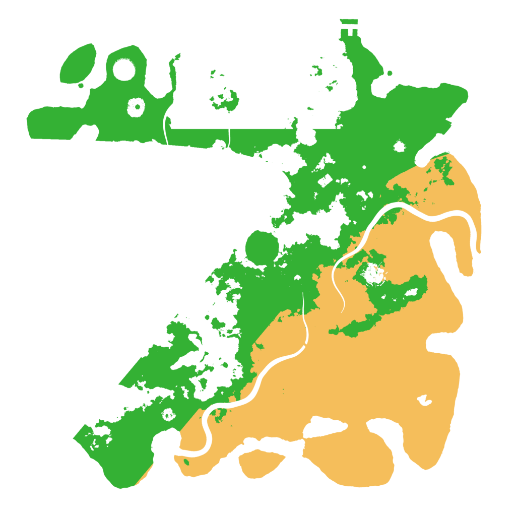 Biome Rust Map: Procedural Map, Size: 4100, Seed: 67867