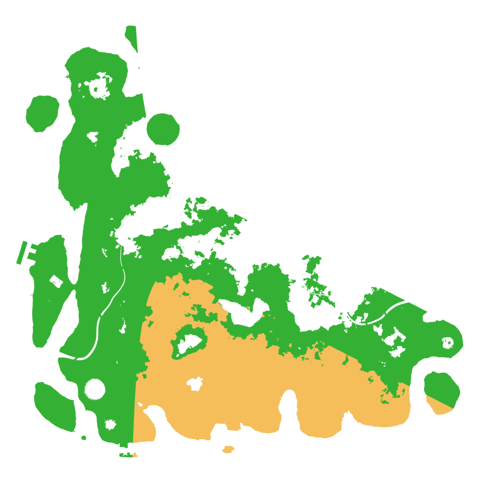 Biome Rust Map: Procedural Map, Size: 4250, Seed: 335235