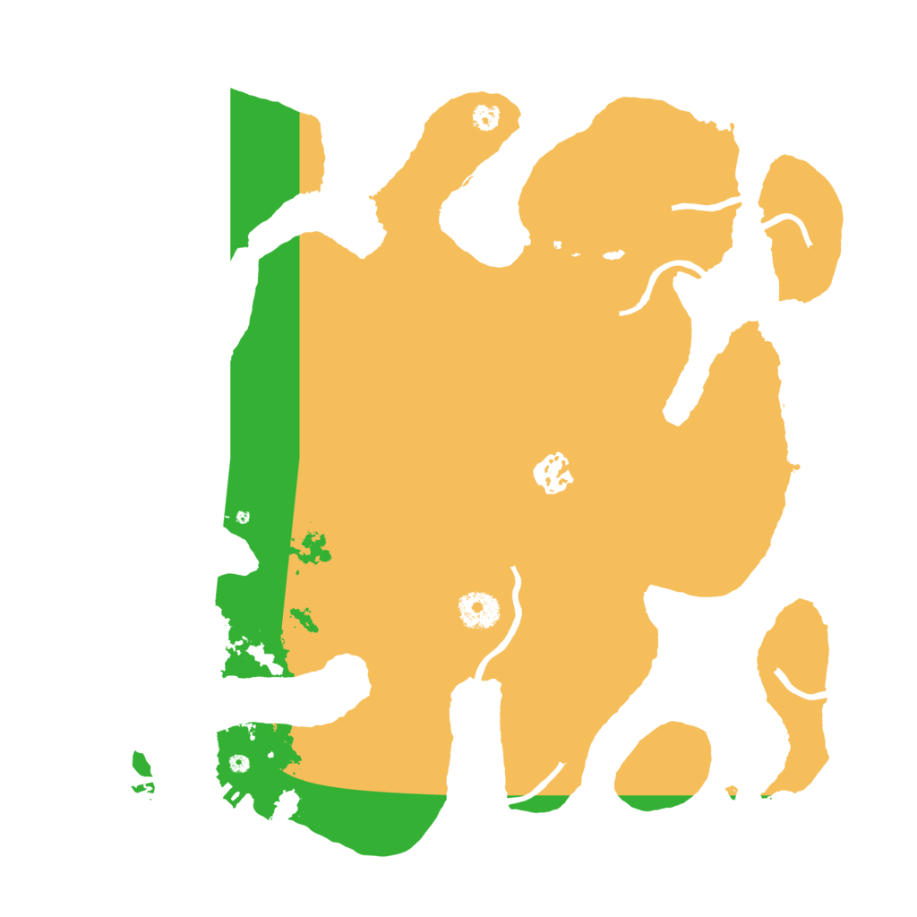 Biome Rust Map: Procedural Map, Size: 3500, Seed: 186542204