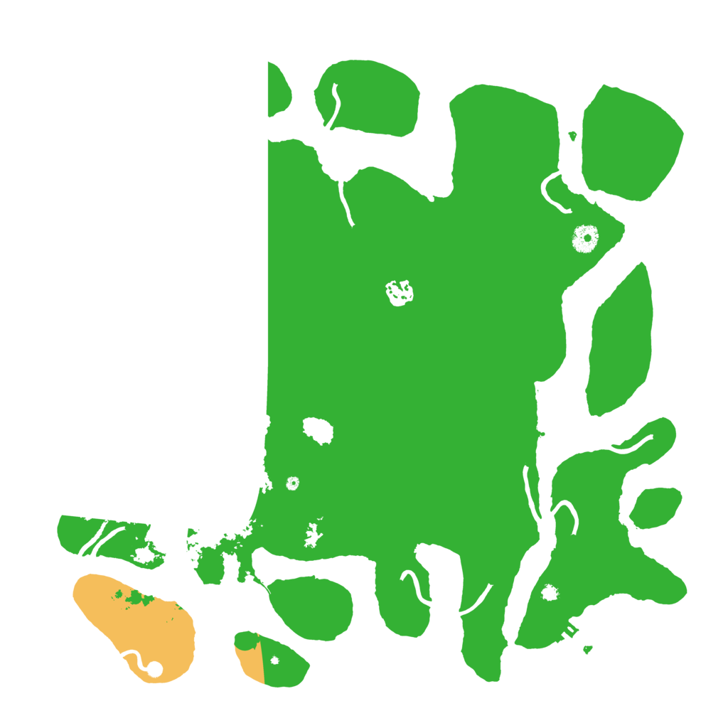 Biome Rust Map: Procedural Map, Size: 4000, Seed: 9867