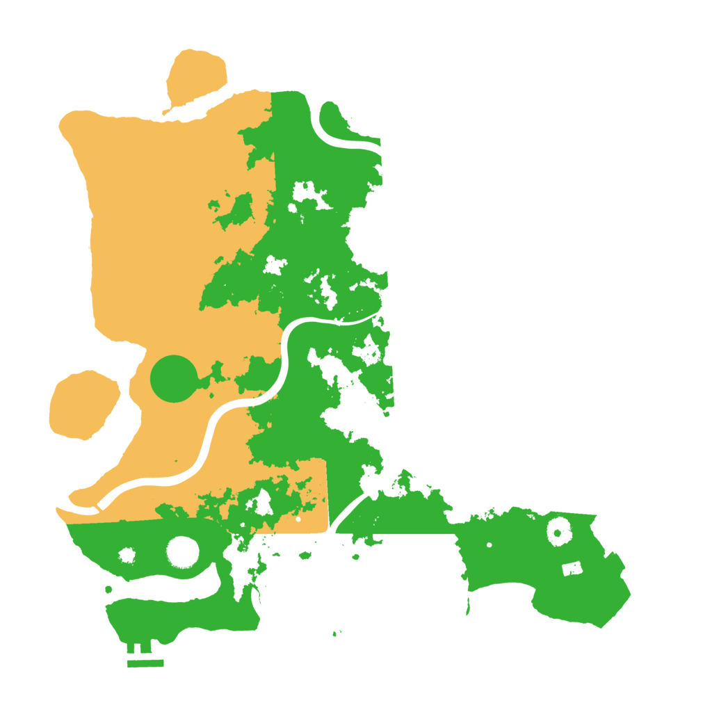 Biome Rust Map: Procedural Map, Size: 3950, Seed: 2060698366