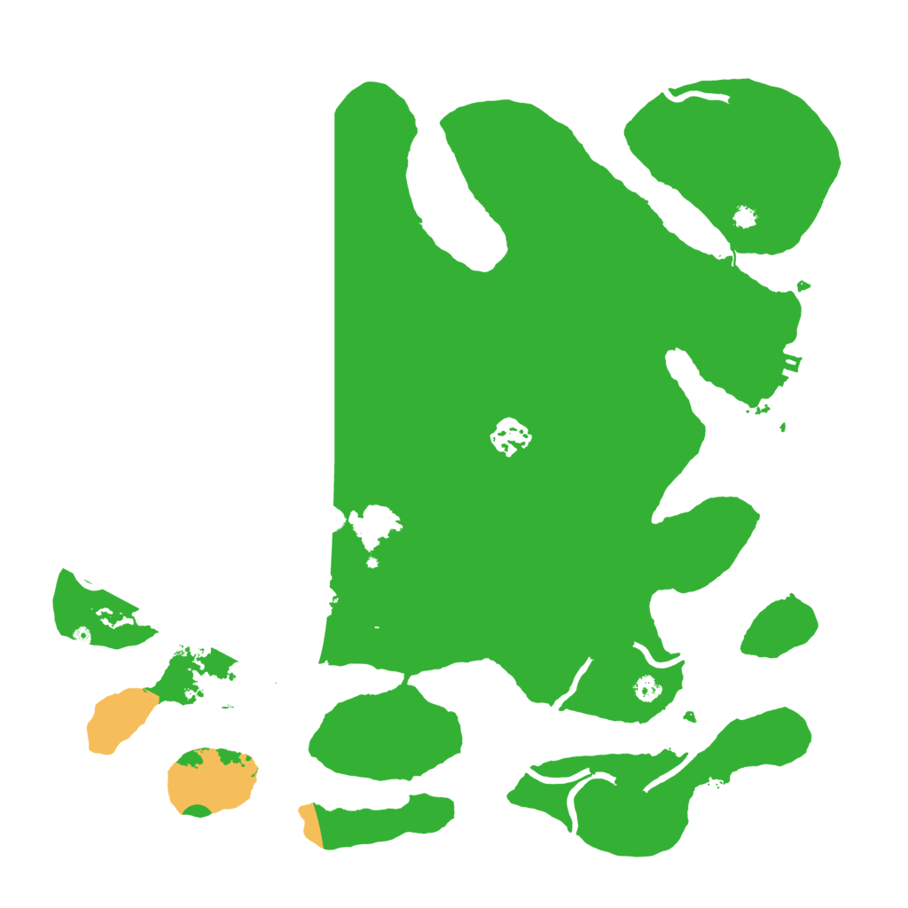 Biome Rust Map: Procedural Map, Size: 3600, Seed: 47366641