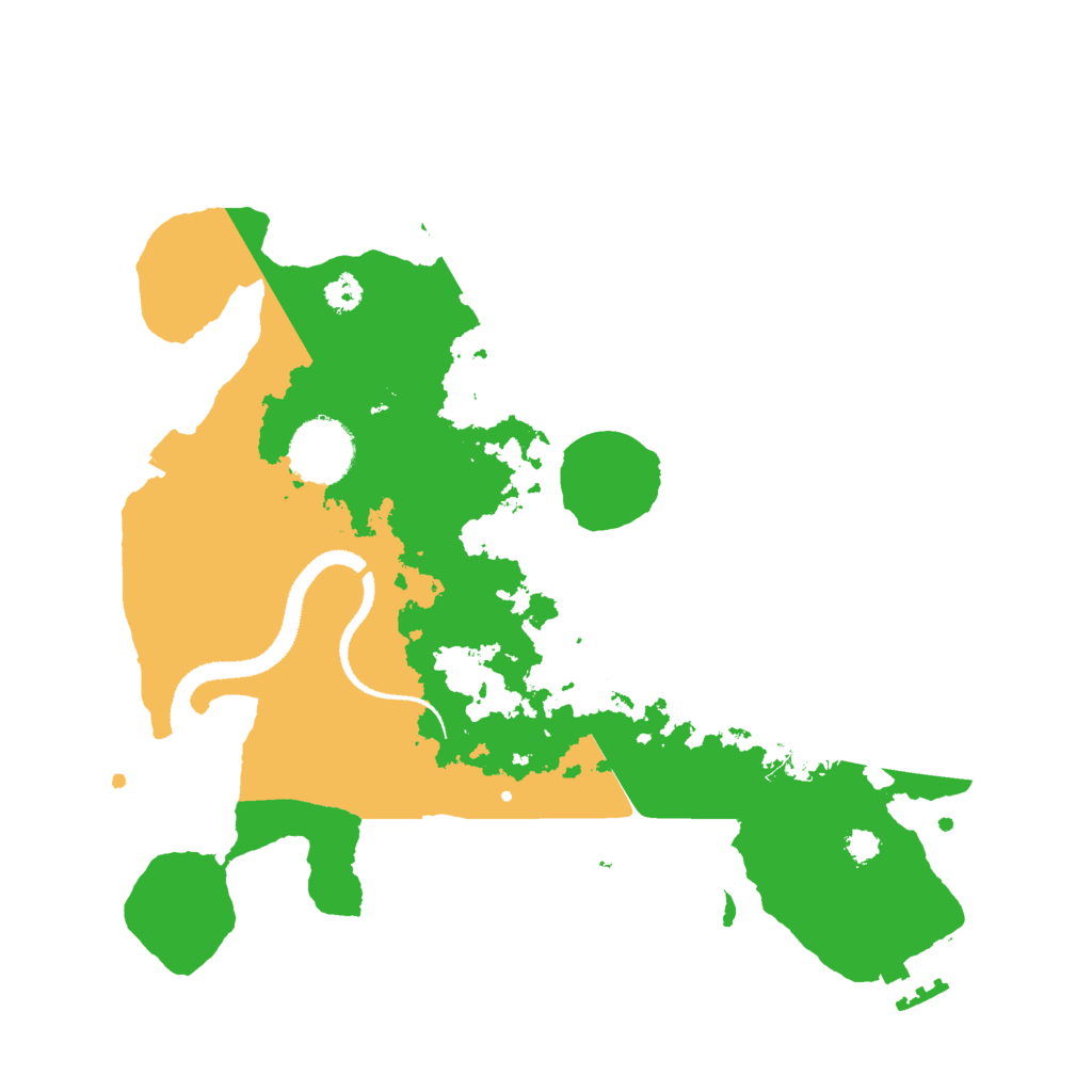 Biome Rust Map: Procedural Map, Size: 3000, Seed: 2019382773