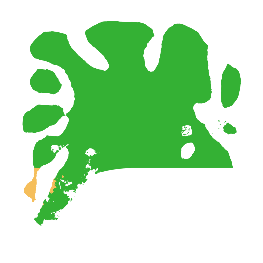 Biome Rust Map: Barren, Size: 3500, Seed: 776542