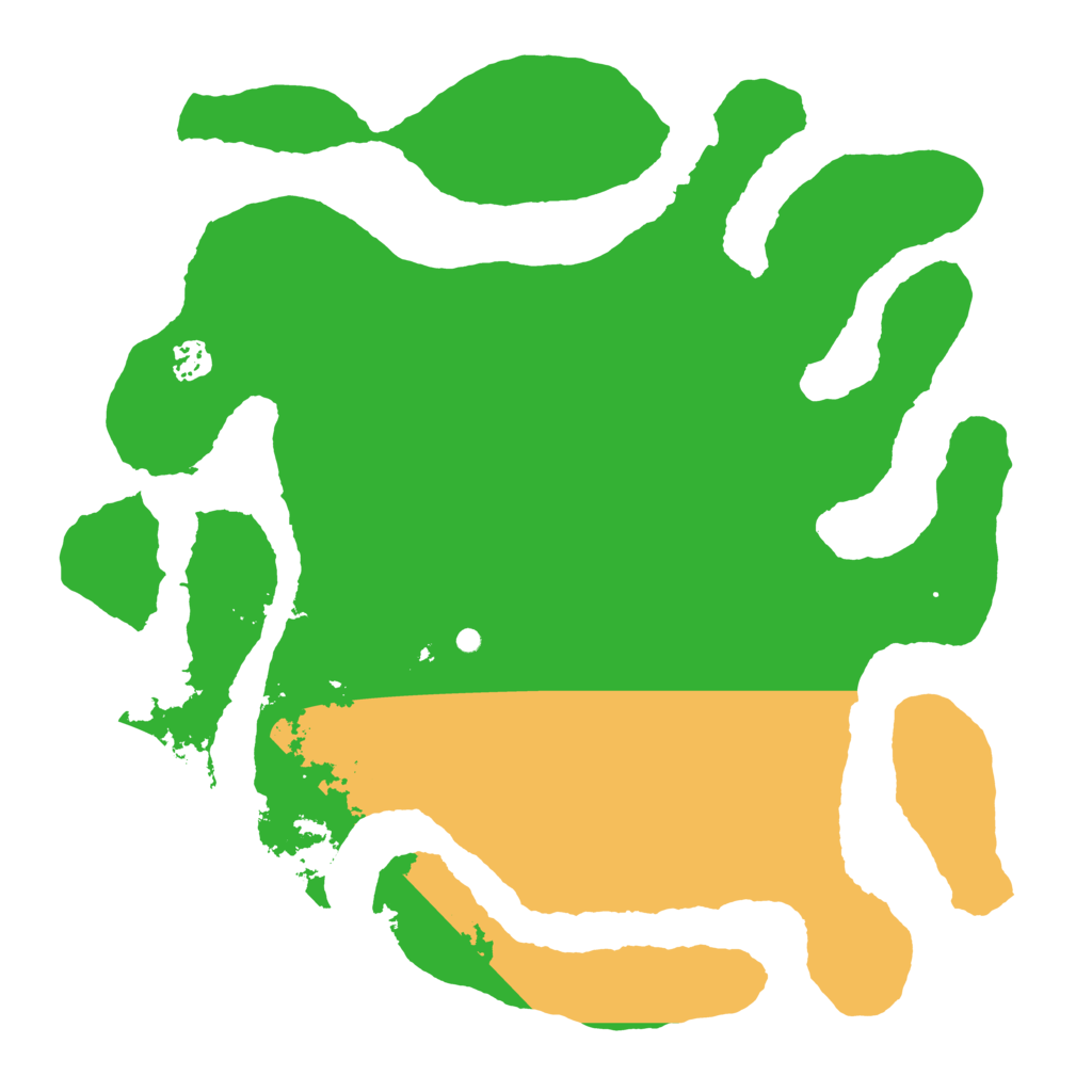 Biome Rust Map: Barren, Size: 4000, Seed: 1563