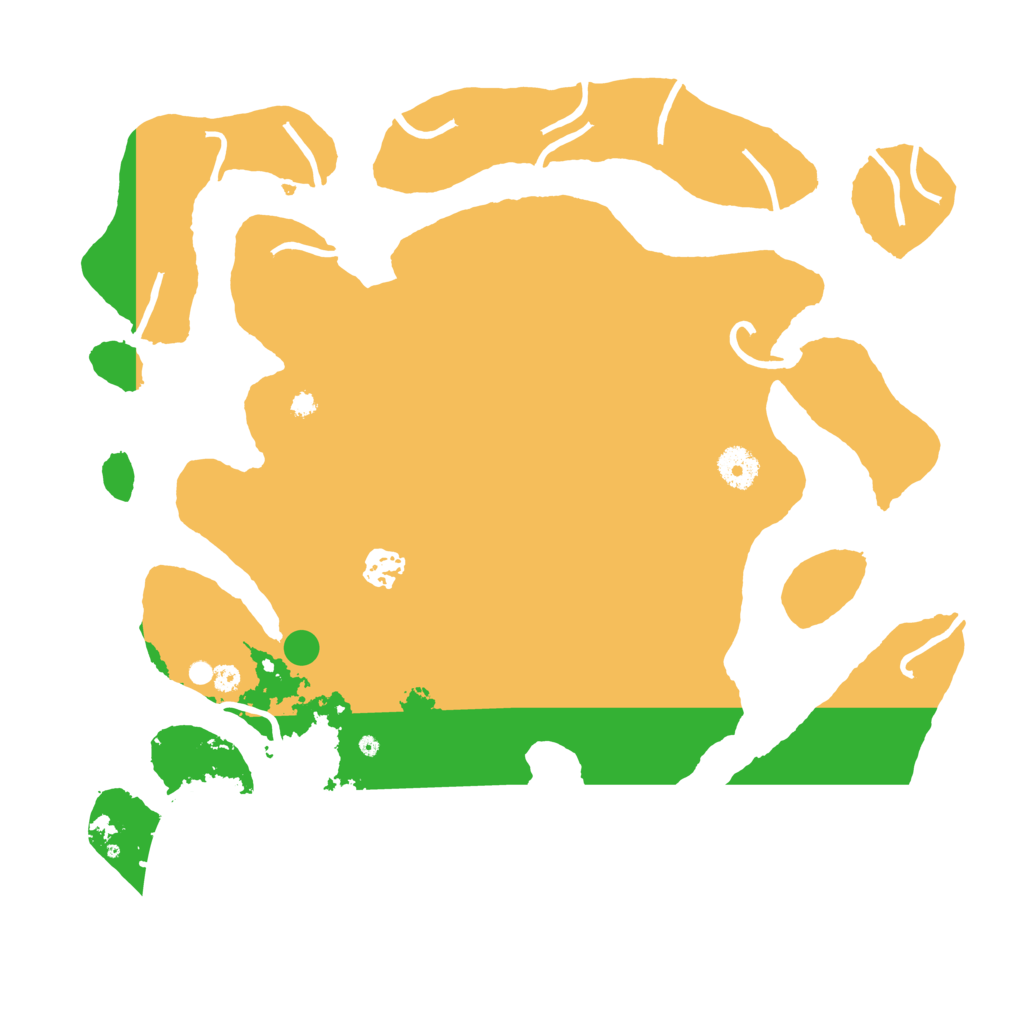 Biome Rust Map: Procedural Map, Size: 3800, Seed: 17583920