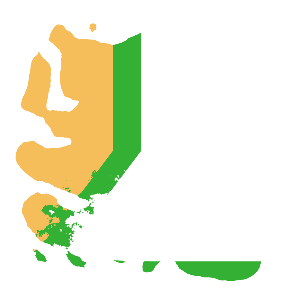 Biome Rust Map: Barren, Size: 4000, Seed: 298071963