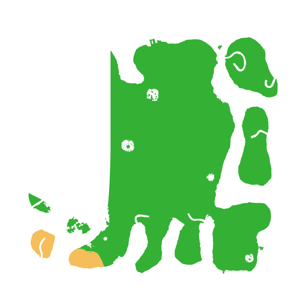 Biome Rust Map: Procedural Map, Size: 3600, Seed: 1659381846