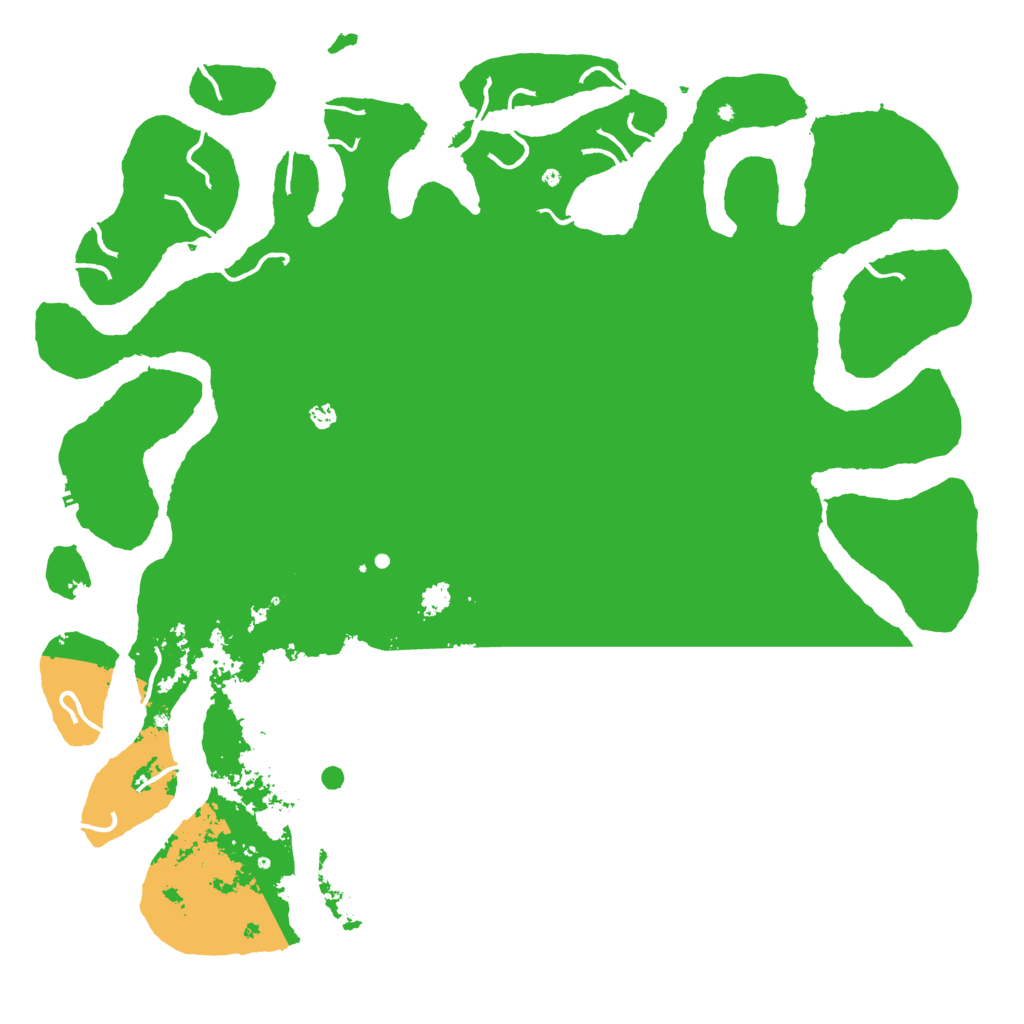 Biome Rust Map: Procedural Map, Size: 6000, Seed: 42353