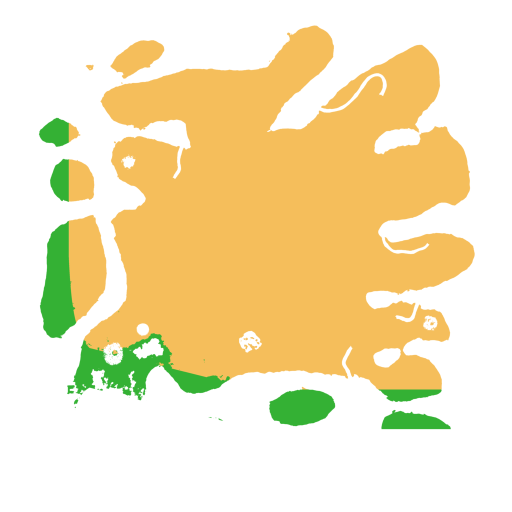 Biome Rust Map: Procedural Map, Size: 3700, Seed: 592998601