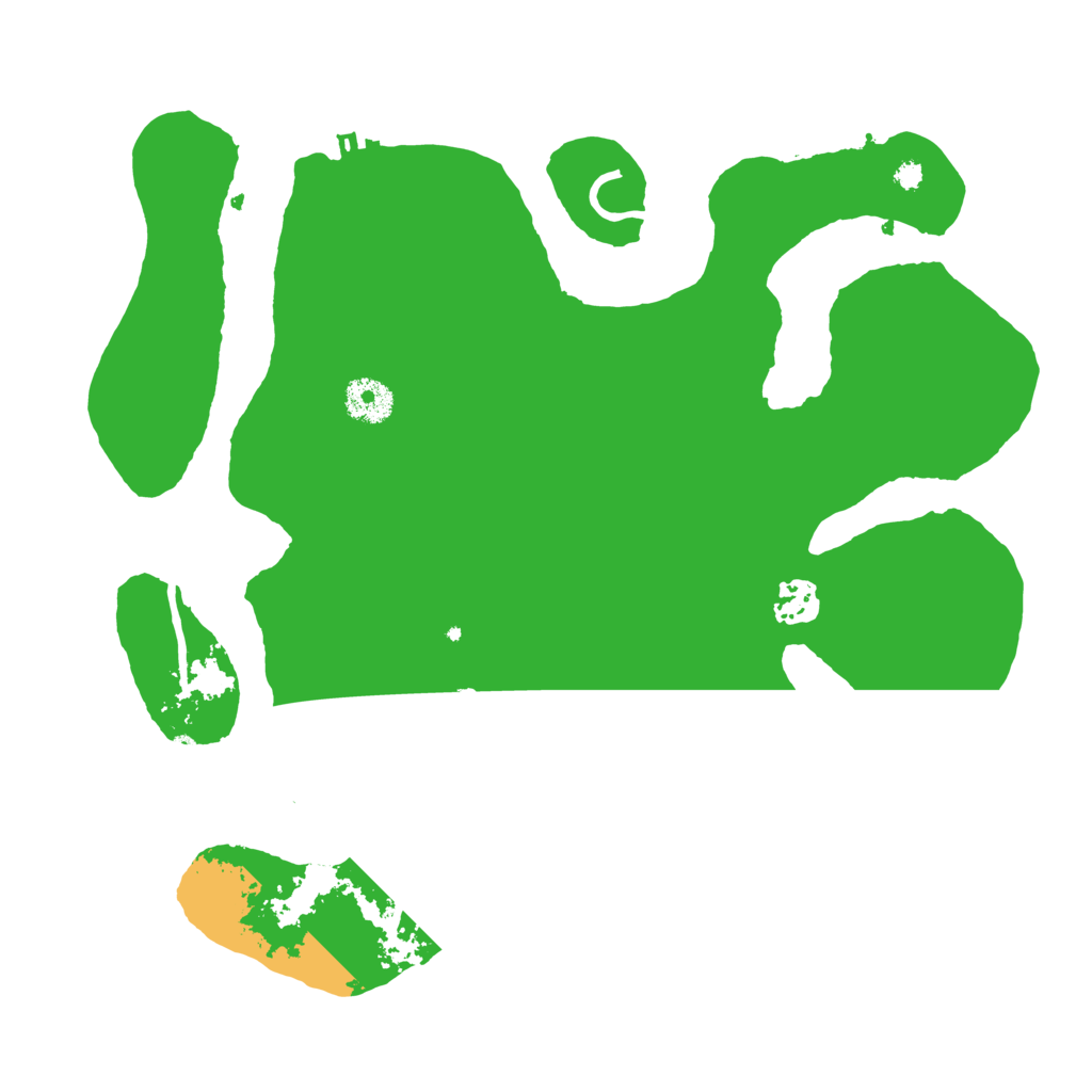 Biome Rust Map: Procedural Map, Size: 3500, Seed: 85558555