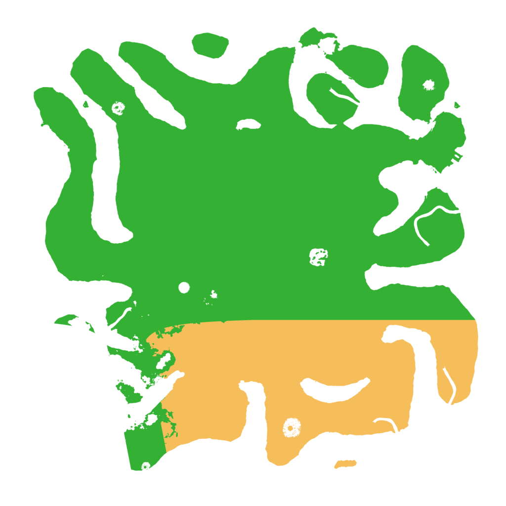 Biome Rust Map: Procedural Map, Size: 4000, Seed: 550023059