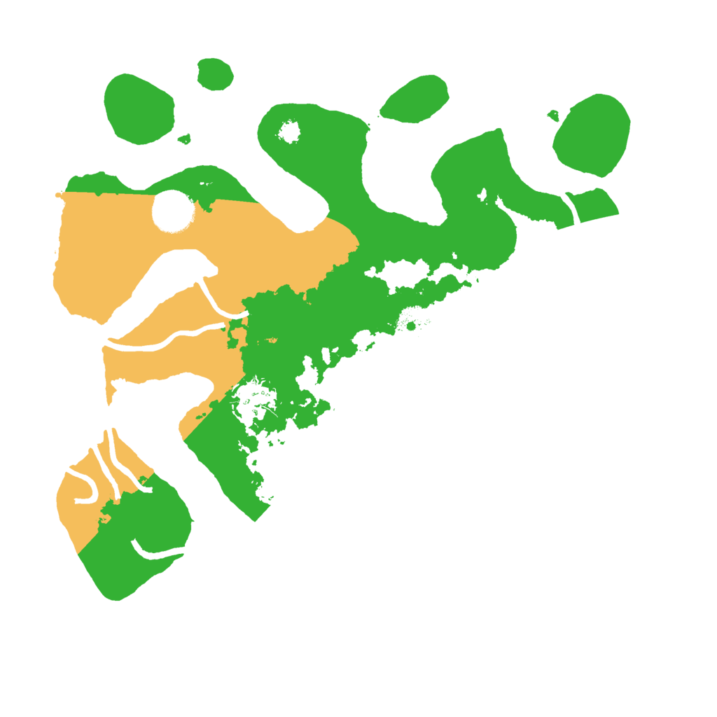 Biome Rust Map: Procedural Map, Size: 3000, Seed: 27724414