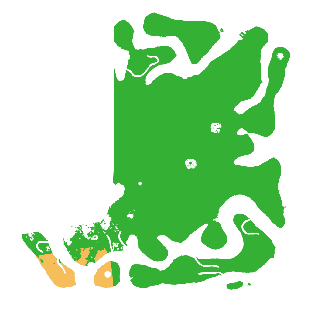 Biome Rust Map: Procedural Map, Size: 4250, Seed: 13255