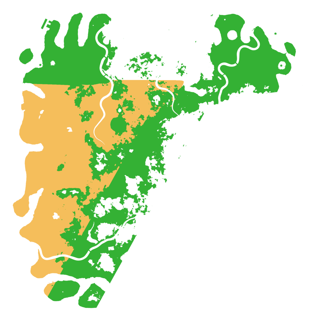 Biome Rust Map: Procedural Map, Size: 6000, Seed: 78