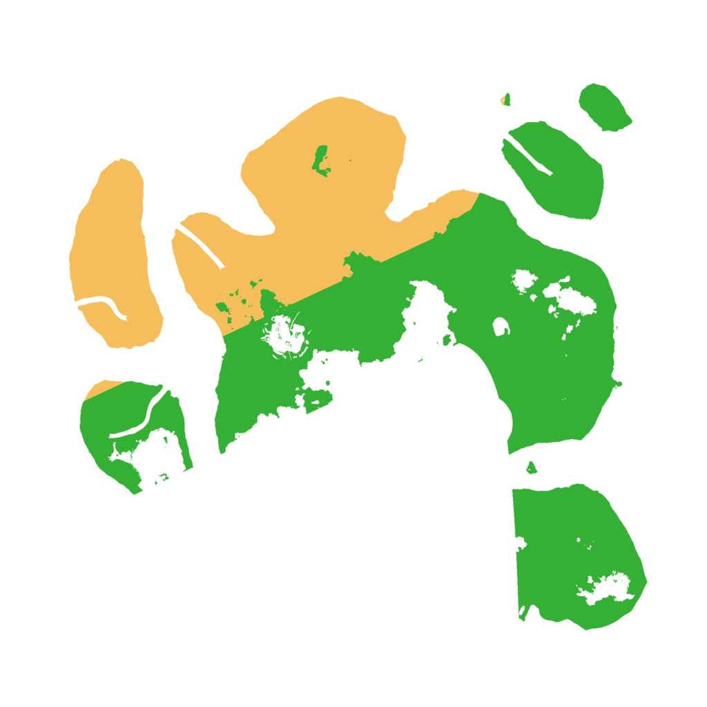 Biome Rust Map: Procedural Map, Size: 3000, Seed: 851353723