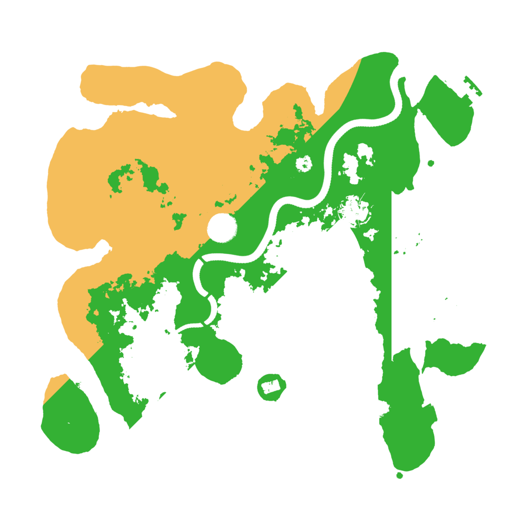 Biome Rust Map: Procedural Map, Size: 3250, Seed: 131231