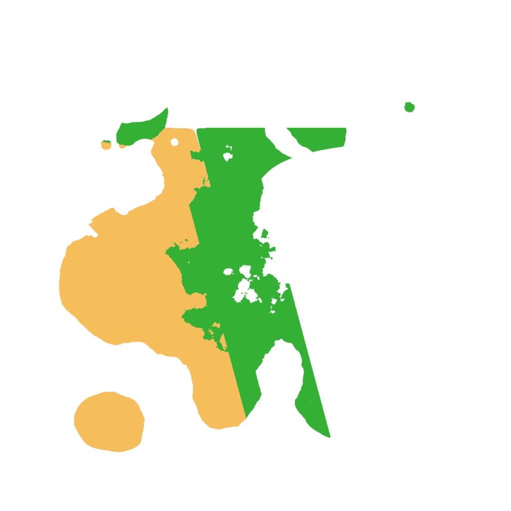 Biome Rust Map: Procedural Map, Size: 2000, Seed: 654