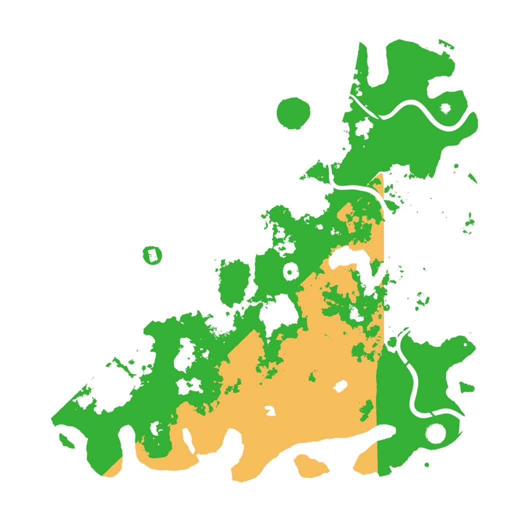 Biome Rust Map: Procedural Map, Size: 4500, Seed: 1810920658
