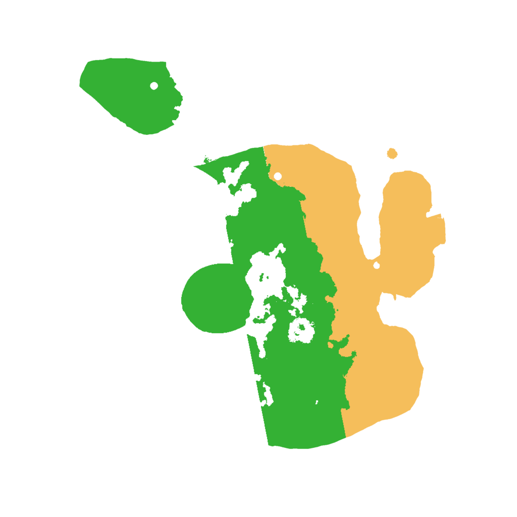 Biome Rust Map: Procedural Map, Size: 2000, Seed: 2147445441