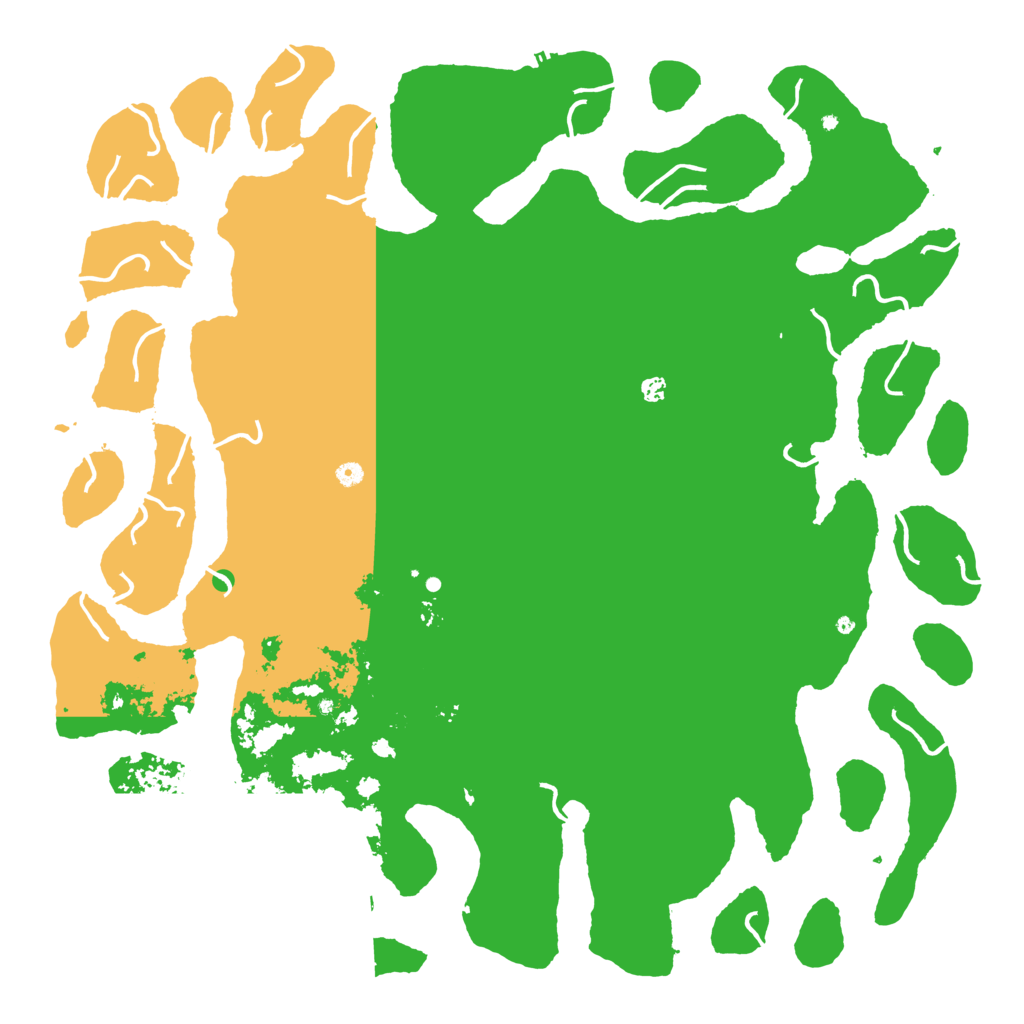 Biome Rust Map: Procedural Map, Size: 6000, Seed: 12555