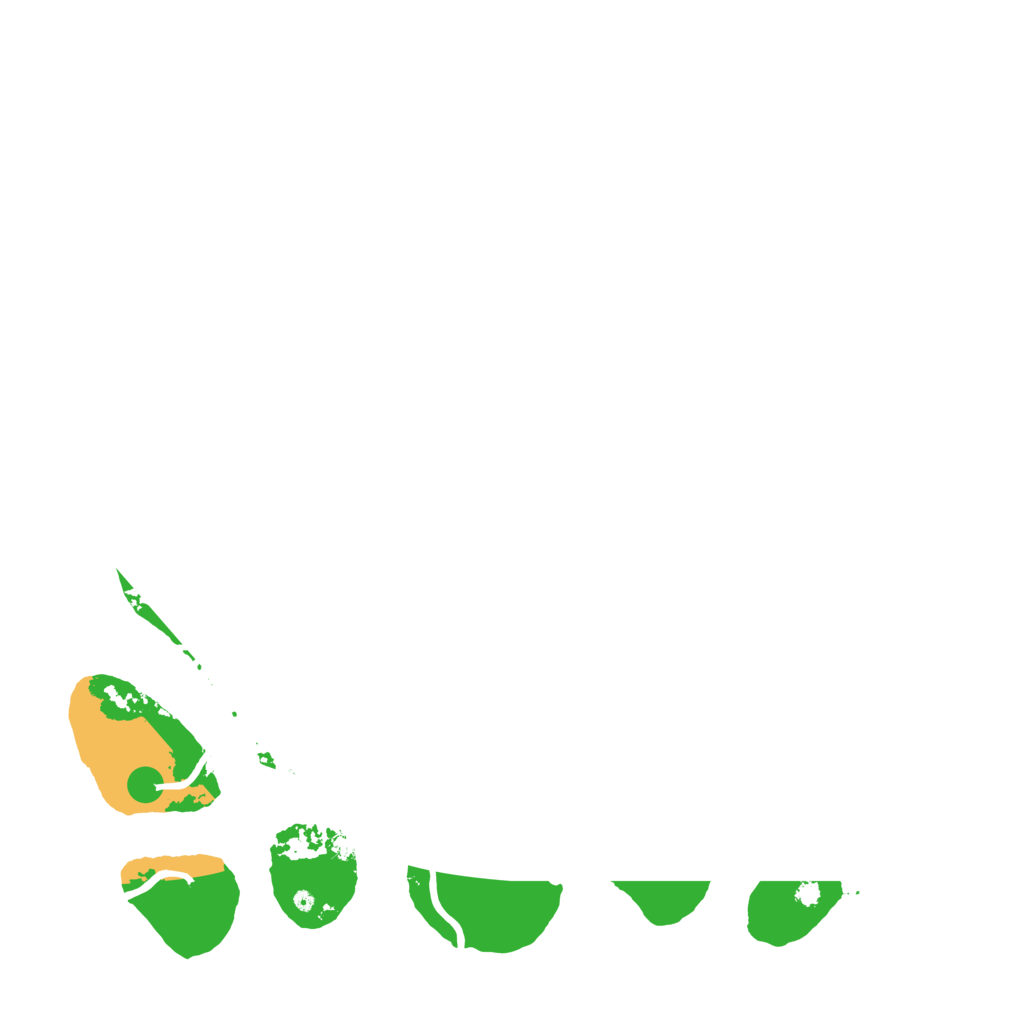 Biome Rust Map: Procedural Map, Size: 3700, Seed: 60002377