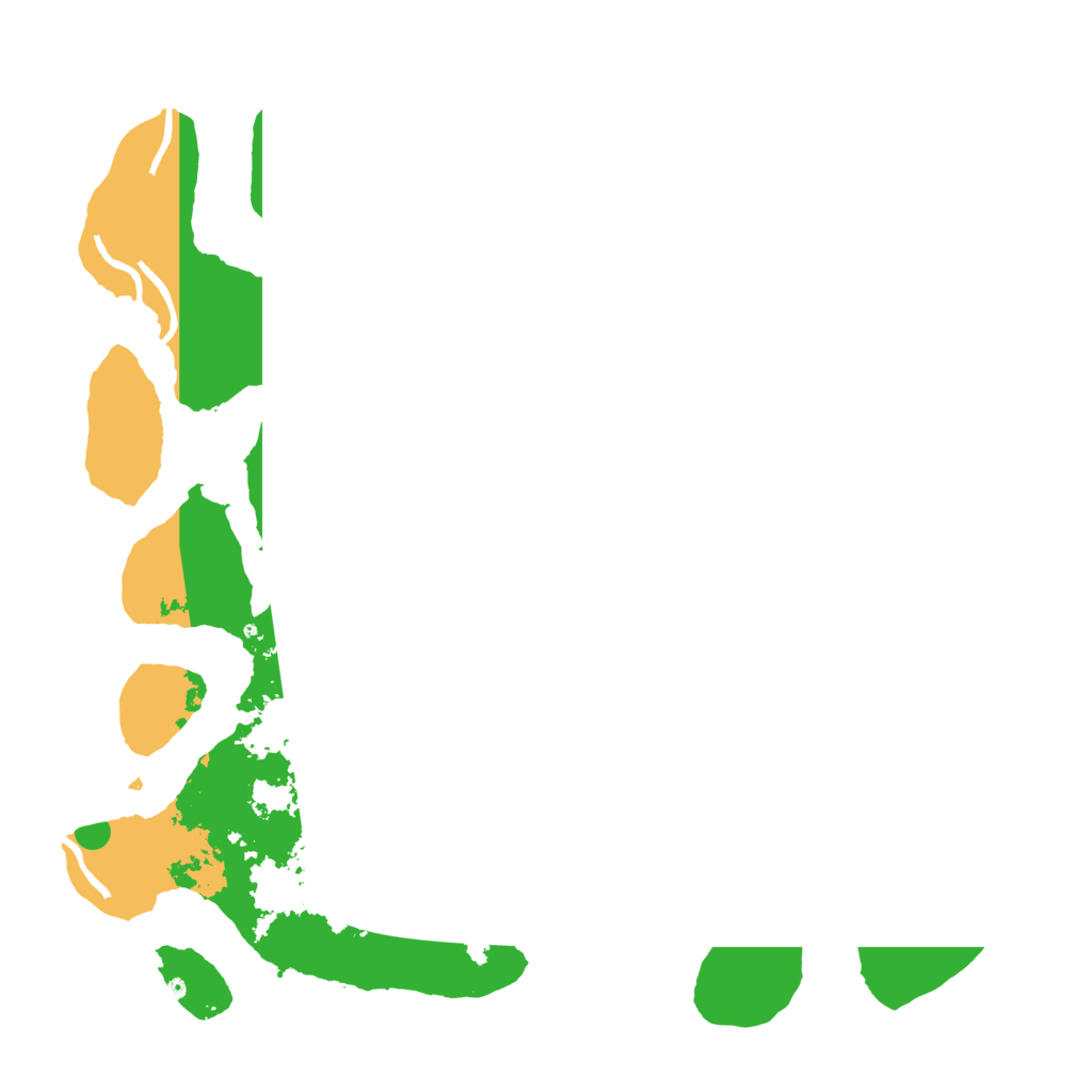 Biome Rust Map: Procedural Map, Size: 4000, Seed: 516581