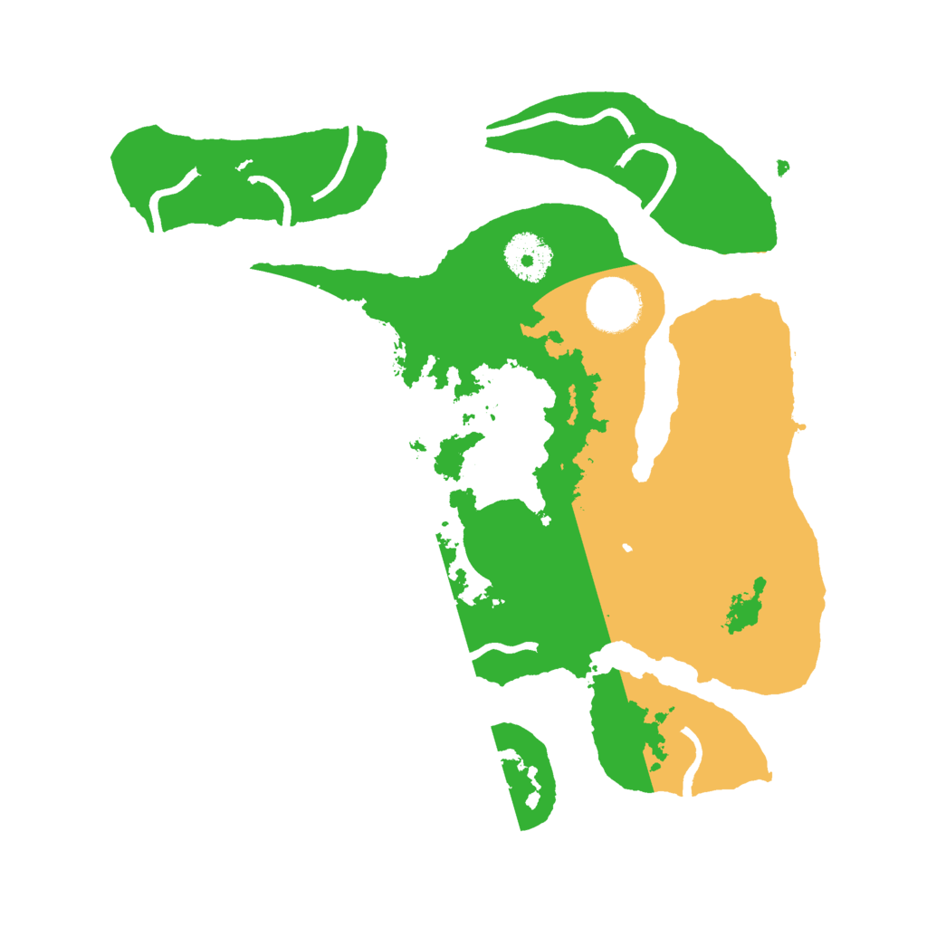 Biome Rust Map: Procedural Map, Size: 3000, Seed: 20230