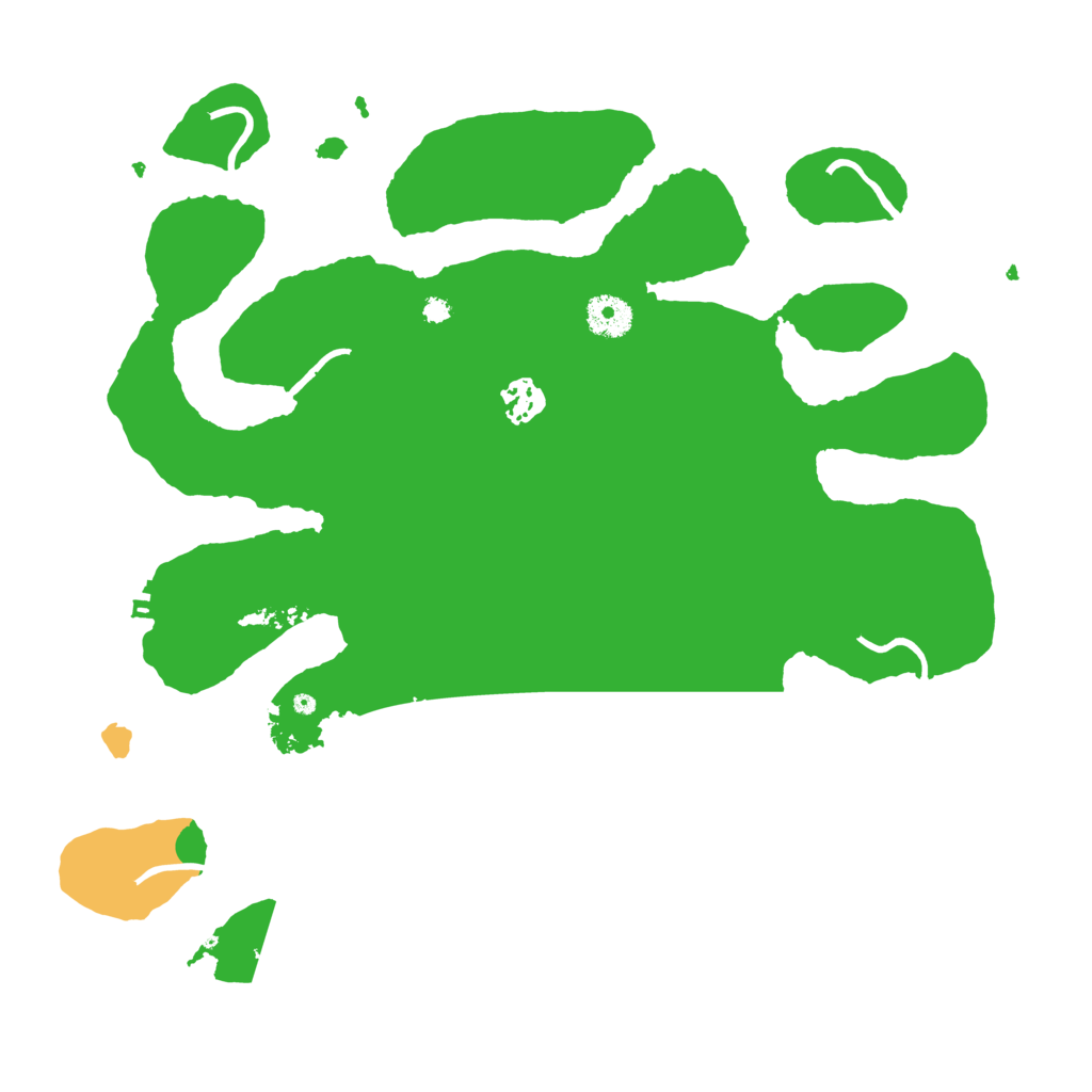 Biome Rust Map: Procedural Map, Size: 3700, Seed: 1237616