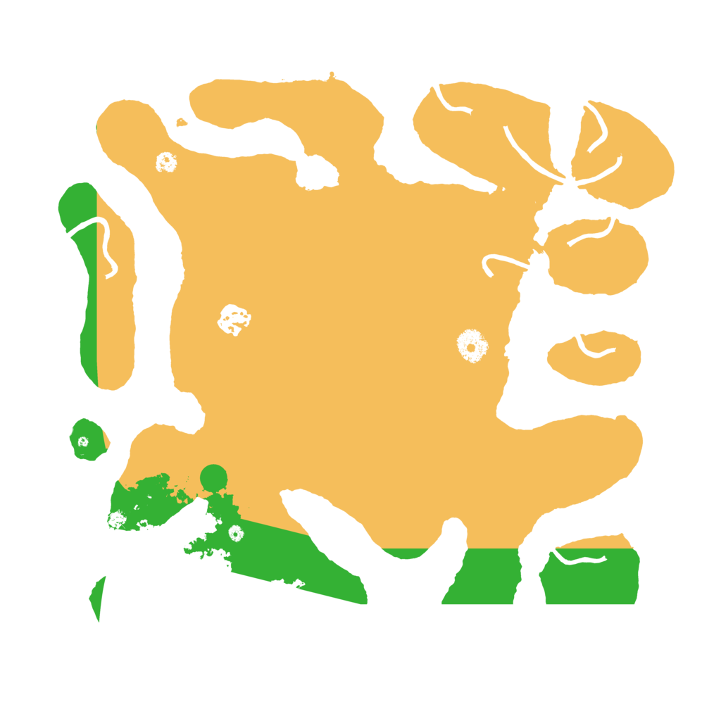 Biome Rust Map: Procedural Map, Size: 3500, Seed: 841131195