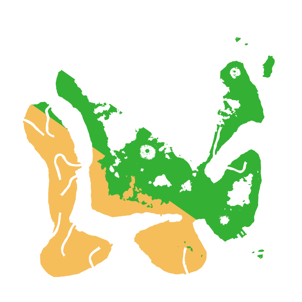 Biome Rust Map: Procedural Map, Size: 3000, Seed: 1653245134