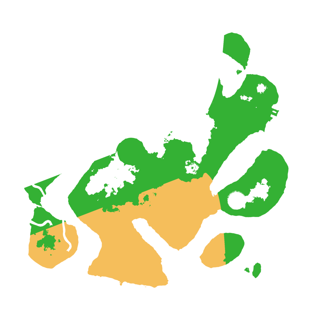 Biome Rust Map: Procedural Map, Size: 3000, Seed: 1052336971