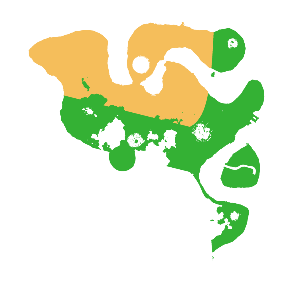 Biome Rust Map: Procedural Map, Size: 3000, Seed: 312368076