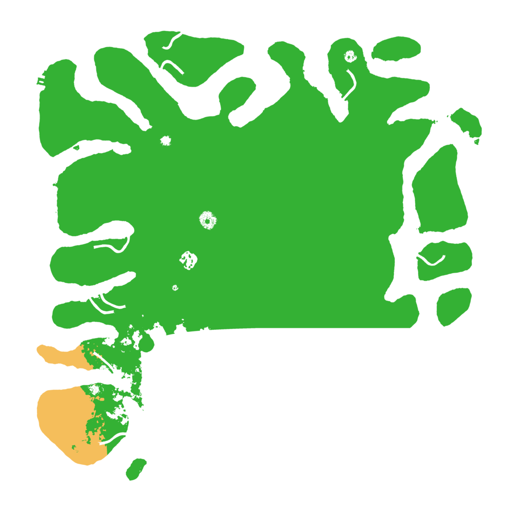 Biome Rust Map: Procedural Map, Size: 4500, Seed: 77380497