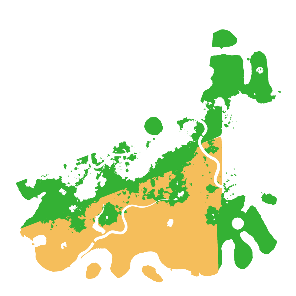 Biome Rust Map: Procedural Map, Size: 4500, Seed: 20092021