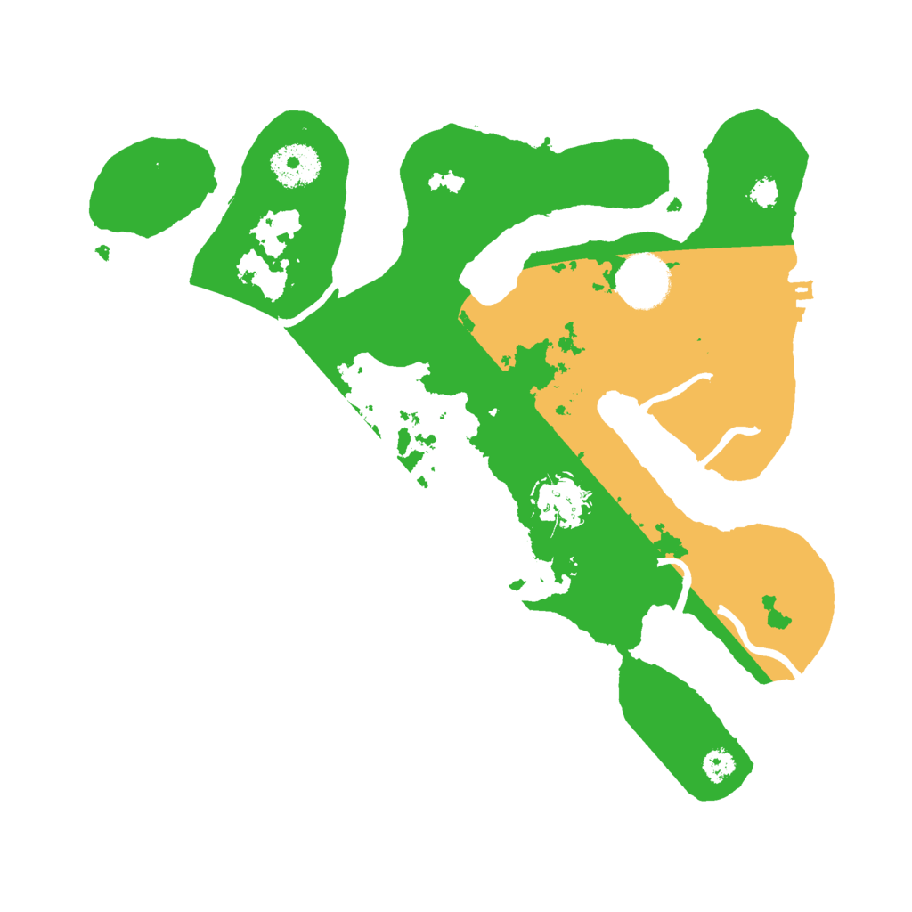 Biome Rust Map: Procedural Map, Size: 3000, Seed: 520484326