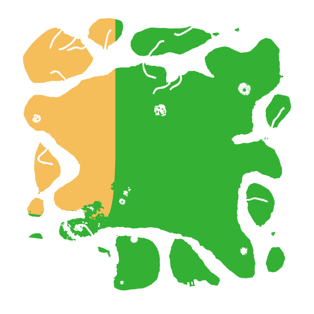Biome Rust Map: Procedural Map, Size: 3800, Seed: 32500