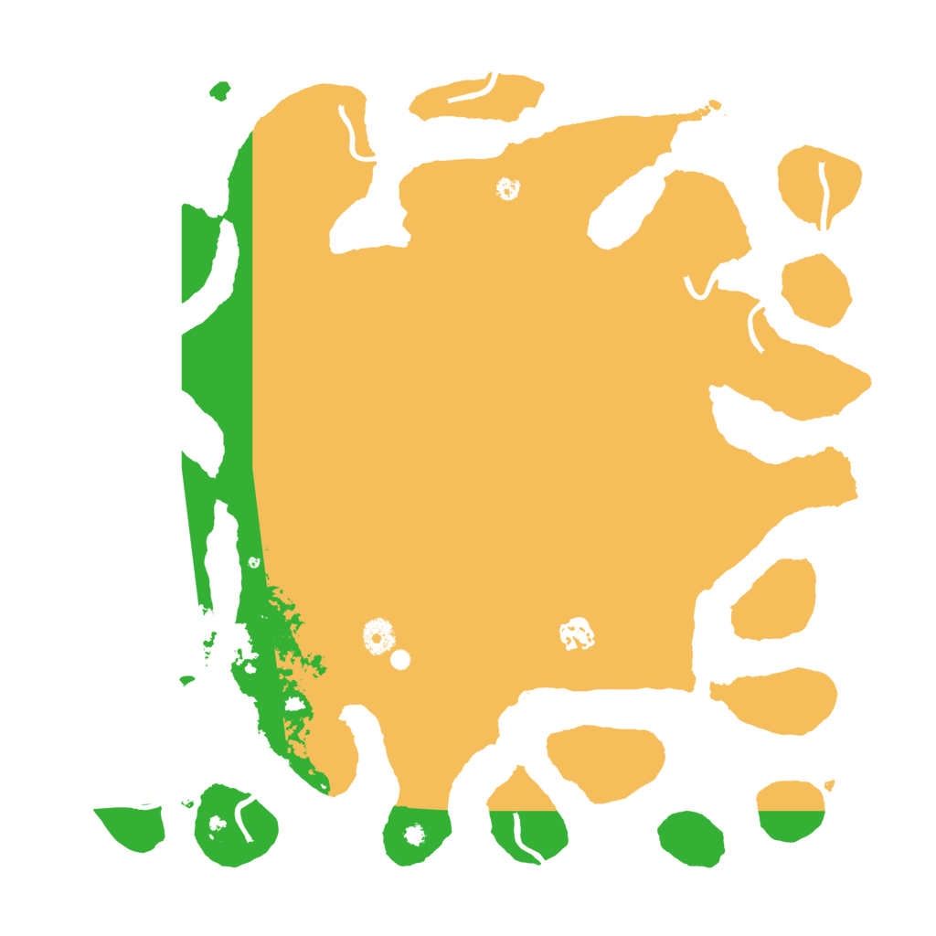 Biome Rust Map: Procedural Map, Size: 4100, Seed: 2022