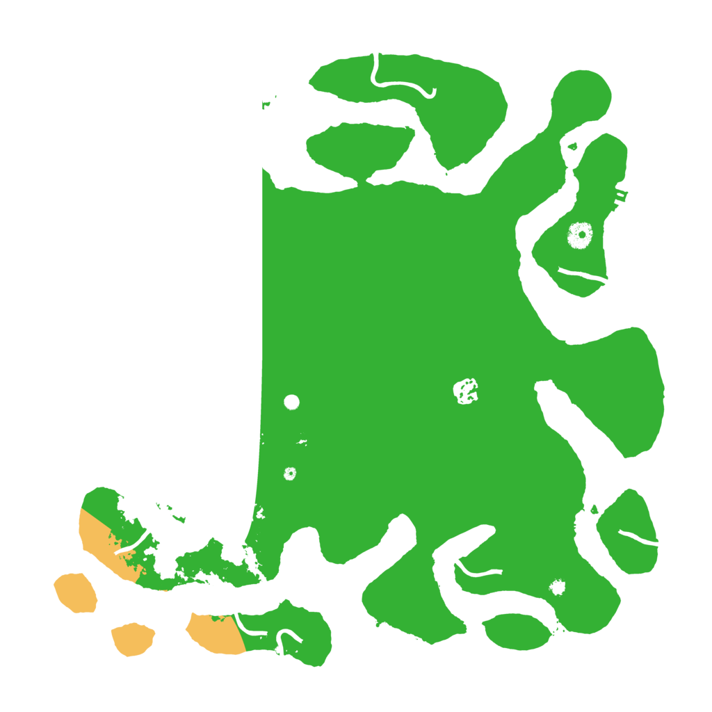 Biome Rust Map: Procedural Map, Size: 4096, Seed: 77827244