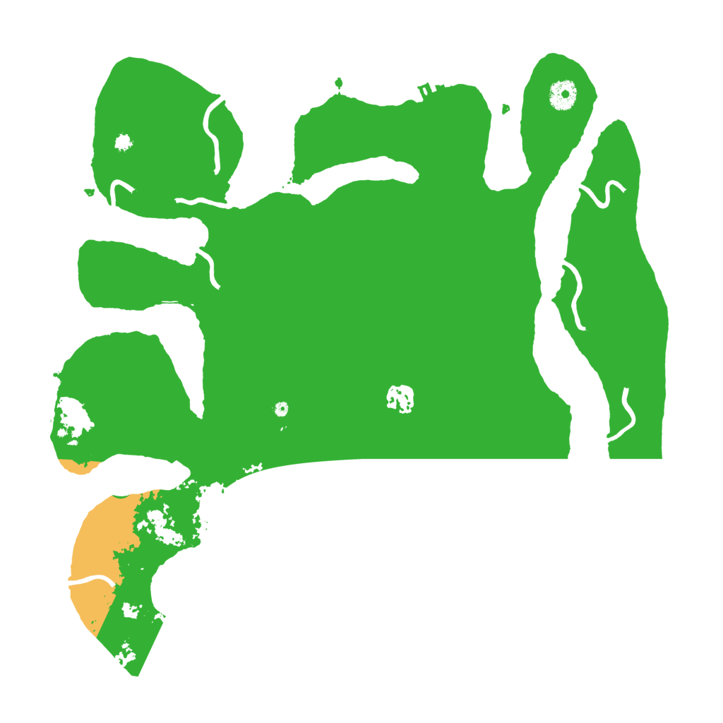 Biome Rust Map: Procedural Map, Size: 3750, Seed: 60139635