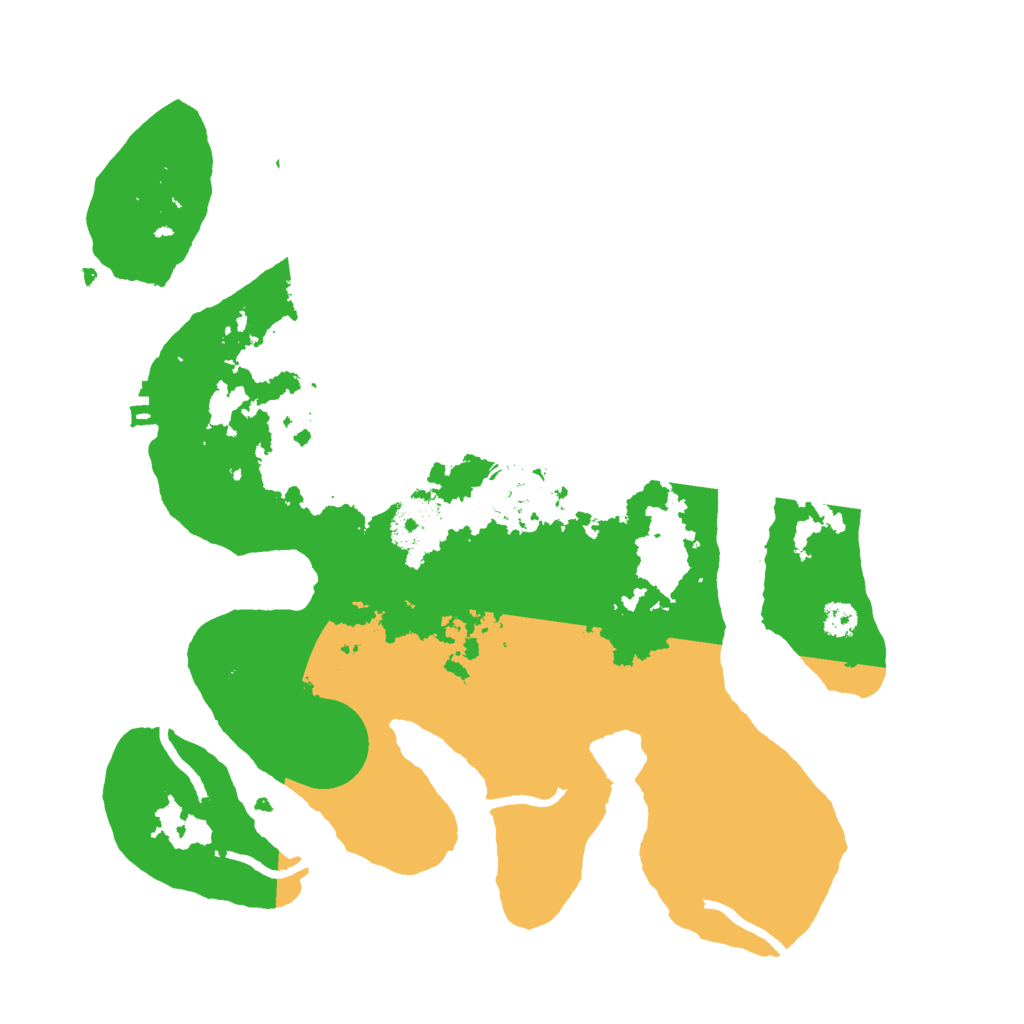 Biome Rust Map: Procedural Map, Size: 3000, Seed: 917055745