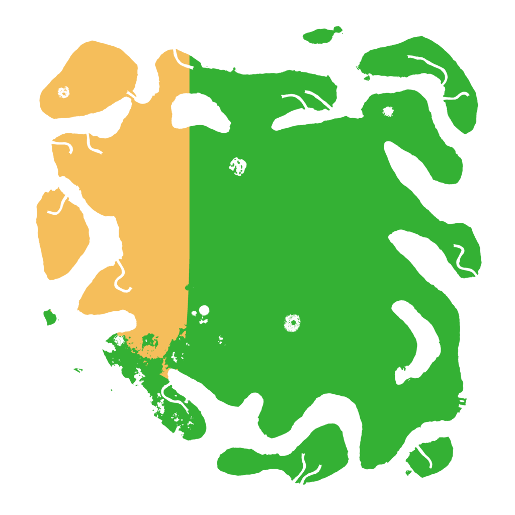 Biome Rust Map: Procedural Map, Size: 4500, Seed: 1896549813