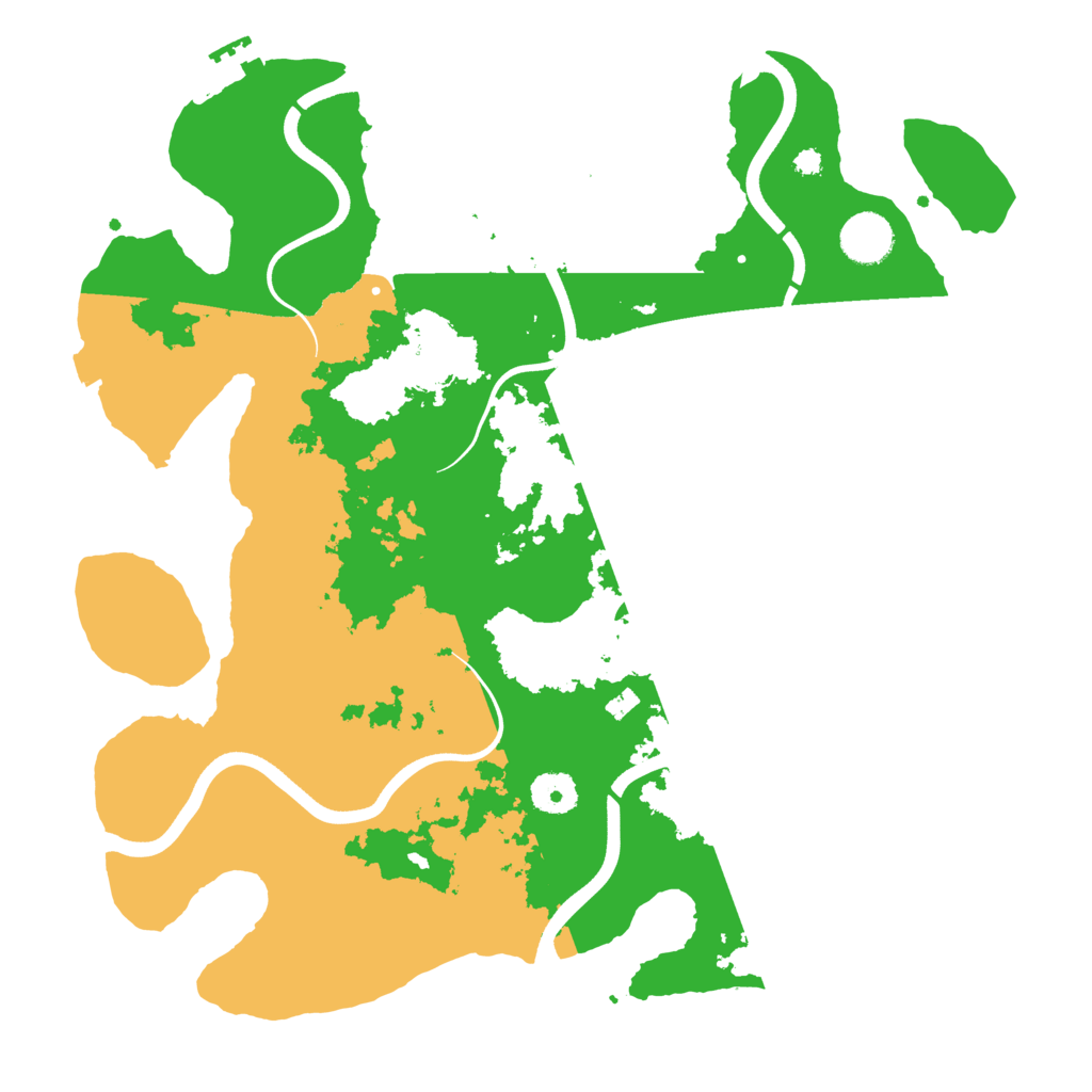Biome Rust Map: Procedural Map, Size: 3700, Seed: 1253881599