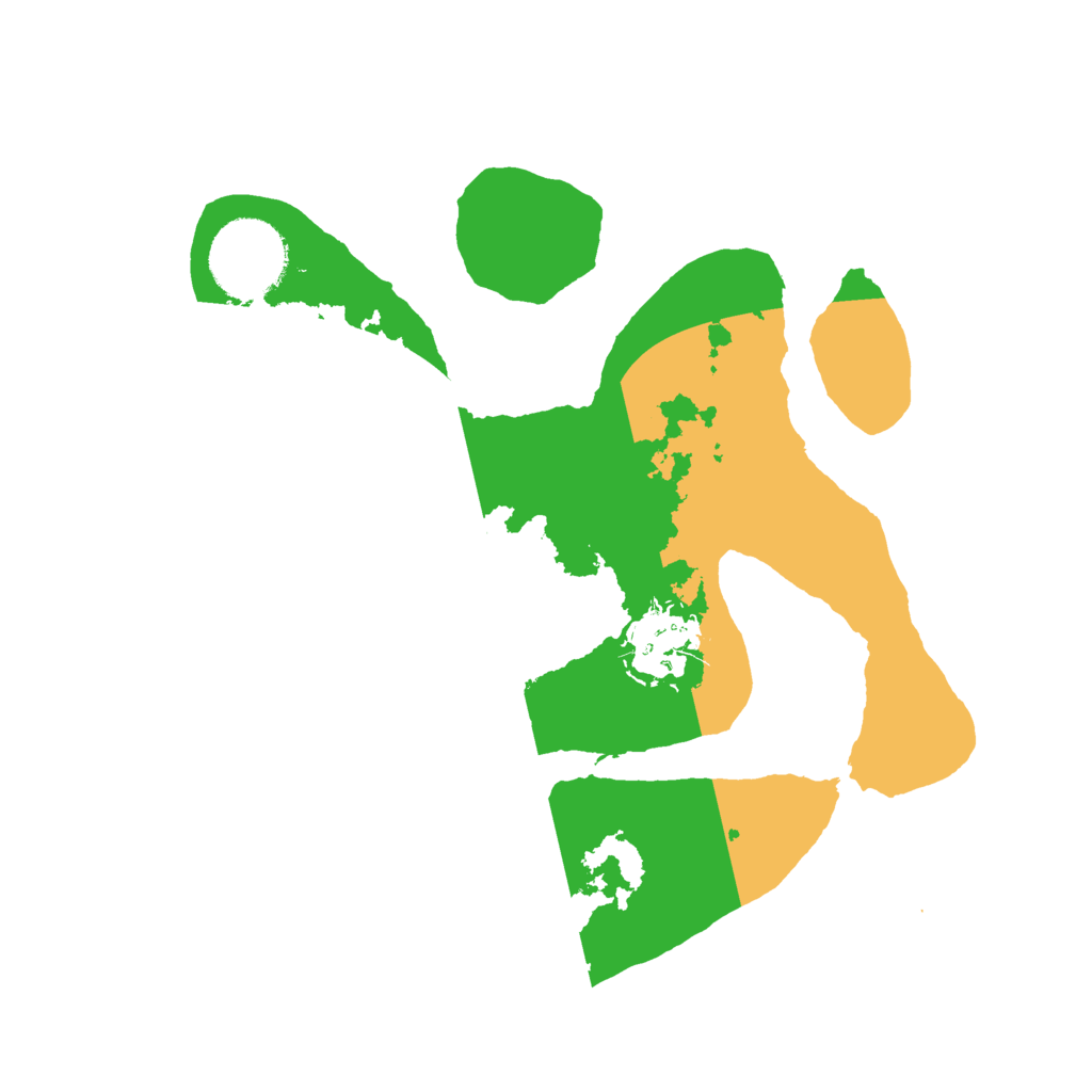 Biome Rust Map: Barren, Size: 2500, Seed: 228