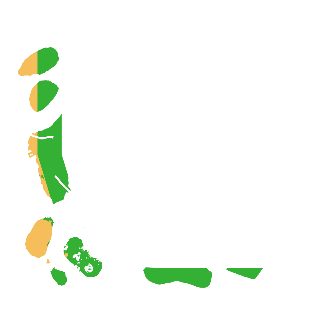 Biome Rust Map: Procedural Map, Size: 3700, Seed: 201466735