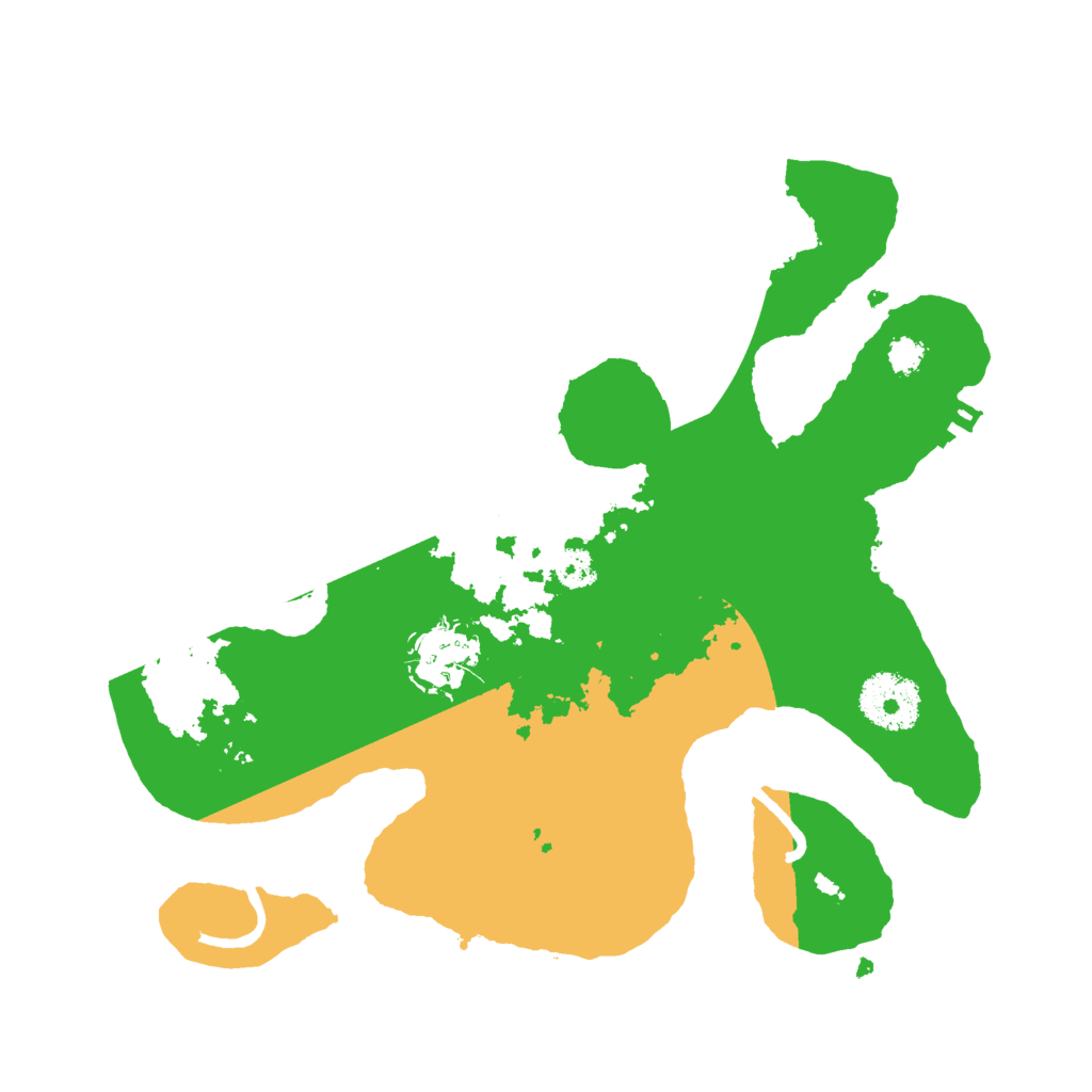 Biome Rust Map: Procedural Map, Size: 2800, Seed: 201090