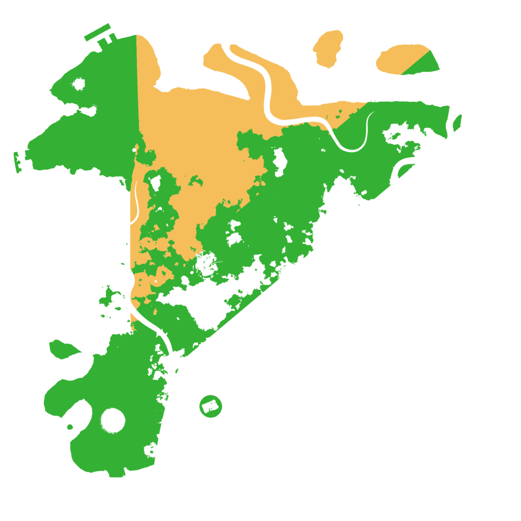 Biome Rust Map: Procedural Map, Size: 3750, Seed: 22516192