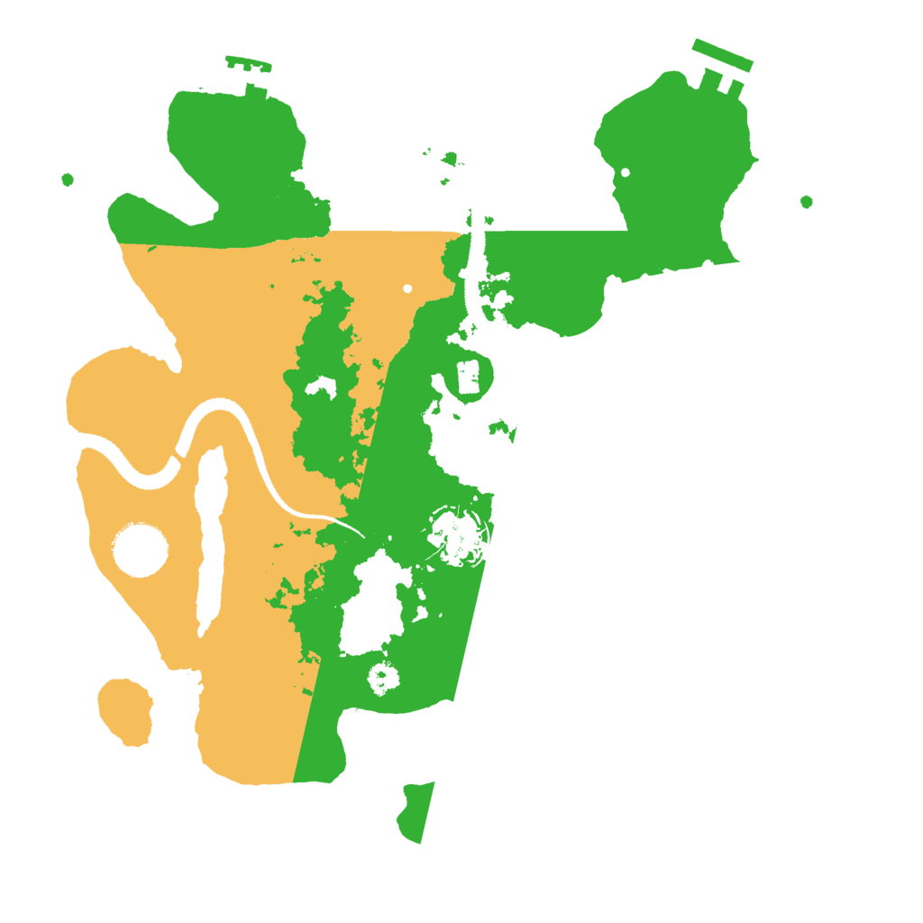 Biome Rust Map: Procedural Map, Size: 3000, Seed: 1434877039